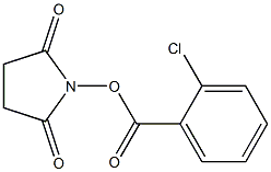 2,5-dioxotetrahydro-1H-pyrrol-1-yl 2-chlorobenzoate Struktur