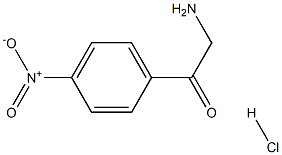 2-amino-1-(4-nitrophenyl)ethan-1-one hydrochloride Struktur