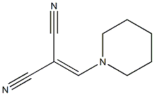 2-(piperidinomethylidene)malononitrile Struktur