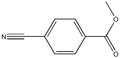 Methyl 4-cyanobenzoic acid Struktur