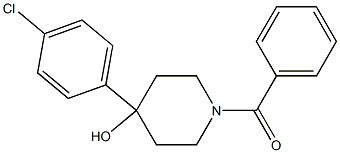 [4-(4-chlorophenyl)-4-hydroxypiperidino](phenyl)methanone Struktur