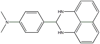 N1,N1-dimethyl-4-(2,3-dihydro-1H-benzo[de]quinazolin-2-yl)aniline Struktur