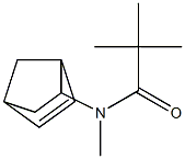 N1-bicyclo[2.2.1]hept-5-en-2-yl-N1,2,2-trimethylpropanamide Struktur