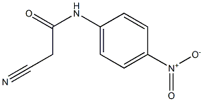 N1-(4-nitrophenyl)-2-cyanoacetamide Struktur