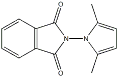 2-(2,5-dimethyl-1H-pyrrol-1-yl)isoindoline-1,3-dione Struktur