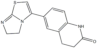 6-(5,6-dihydroimidazo[2,1-b][1,3]thiazol-3-yl)-1,2,3,4-tetrahydroquinolin-2-one Struktur