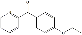 (4-ethoxyphenyl)(pyridin-2-yl)methanone Struktur