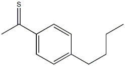 1-(4-butylphenyl)ethanethione Struktur