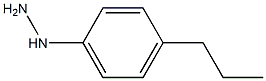 1-(4-propylphenyl)hydrazine Struktur