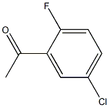 1-(5-chloro-2-fluorophenyl)ethanone Struktur