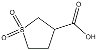 1,1-Dioxo-tetrahydro-thiophene-3-carboxylic acid Struktur