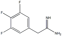 2-(3,4,5-trifluorophenyl)acetamidine Struktur