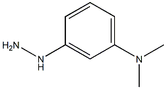 3-hydrazinyl-N,N-dimethylbenzenamine Struktur