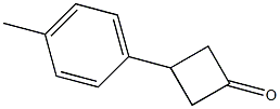 3-p-tolylcyclobutanone Struktur