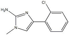 4-(2-chlorophenyl)-1-methyl-1H-imidazol-2-amine Struktur