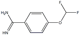 4-(difluoromethoxy)benzamidine Struktur