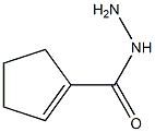 cyclopent-1-enecarbohydrazide Struktur