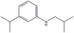 N-isobutyl-3-isopropylbenzenamine Struktur