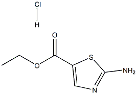 Ethyl 2-amino-1,3-thiazole-5-carboxylate hydrochloride Struktur