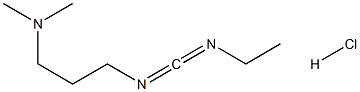 ({[3-(dimethylamino)propyl]imino}methylidene)(ethyl)amine hydrochloride Struktur