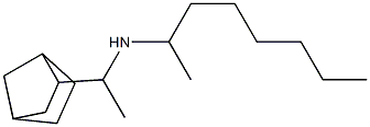 (1-{bicyclo[2.2.1]heptan-2-yl}ethyl)(octan-2-yl)amine Struktur