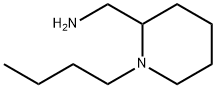 (1-butylpiperidin-2-yl)methanamine Struktur