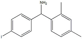 (2,4-dimethylphenyl)(4-iodophenyl)methanamine Struktur