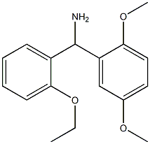 (2,5-dimethoxyphenyl)(2-ethoxyphenyl)methanamine Struktur