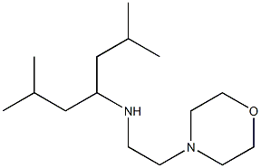 (2,6-dimethylheptan-4-yl)[2-(morpholin-4-yl)ethyl]amine Struktur