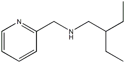 (2-ethylbutyl)(pyridin-2-ylmethyl)amine Struktur