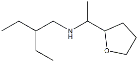 (2-ethylbutyl)[1-(oxolan-2-yl)ethyl]amine Struktur