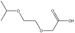 (2-isopropoxyethoxy)acetic acid Struktur