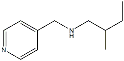 (2-methylbutyl)(pyridin-4-ylmethyl)amine Struktur