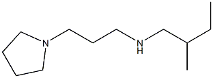 (2-methylbutyl)[3-(pyrrolidin-1-yl)propyl]amine Struktur