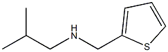 (2-methylpropyl)(thiophen-2-ylmethyl)amine Struktur