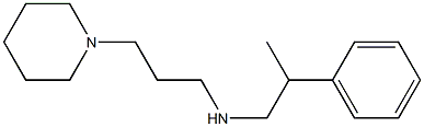 (2-phenylpropyl)[3-(piperidin-1-yl)propyl]amine Struktur