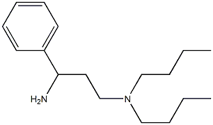 (3-amino-3-phenylpropyl)dibutylamine Struktur