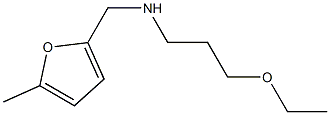 (3-ethoxypropyl)[(5-methylfuran-2-yl)methyl]amine Struktur