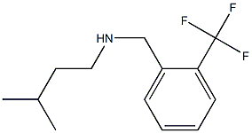 (3-methylbutyl)({[2-(trifluoromethyl)phenyl]methyl})amine Struktur