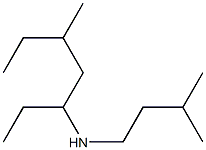 (3-methylbutyl)(5-methylheptan-3-yl)amine Struktur