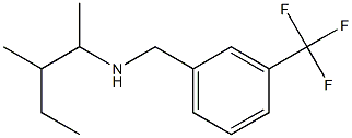 (3-methylpentan-2-yl)({[3-(trifluoromethyl)phenyl]methyl})amine Struktur