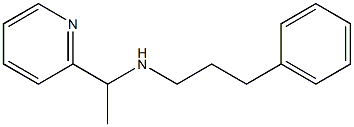 (3-phenylpropyl)[1-(pyridin-2-yl)ethyl]amine Struktur