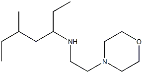 (5-methylheptan-3-yl)[2-(morpholin-4-yl)ethyl]amine Struktur