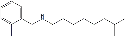 (7-methyloctyl)[(2-methylphenyl)methyl]amine Struktur