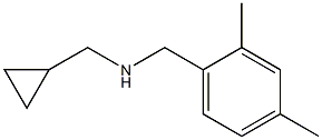 (cyclopropylmethyl)[(2,4-dimethylphenyl)methyl]amine Struktur