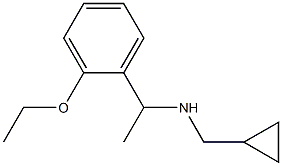 (cyclopropylmethyl)[1-(2-ethoxyphenyl)ethyl]amine Struktur