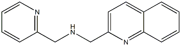 (pyridin-2-ylmethyl)(quinolin-2-ylmethyl)amine Struktur