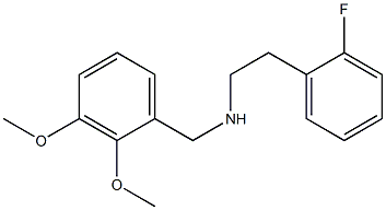 [(2,3-dimethoxyphenyl)methyl][2-(2-fluorophenyl)ethyl]amine Struktur