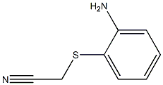 [(2-aminophenyl)thio]acetonitrile Struktur