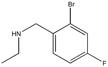 [(2-bromo-4-fluorophenyl)methyl](ethyl)amine Struktur